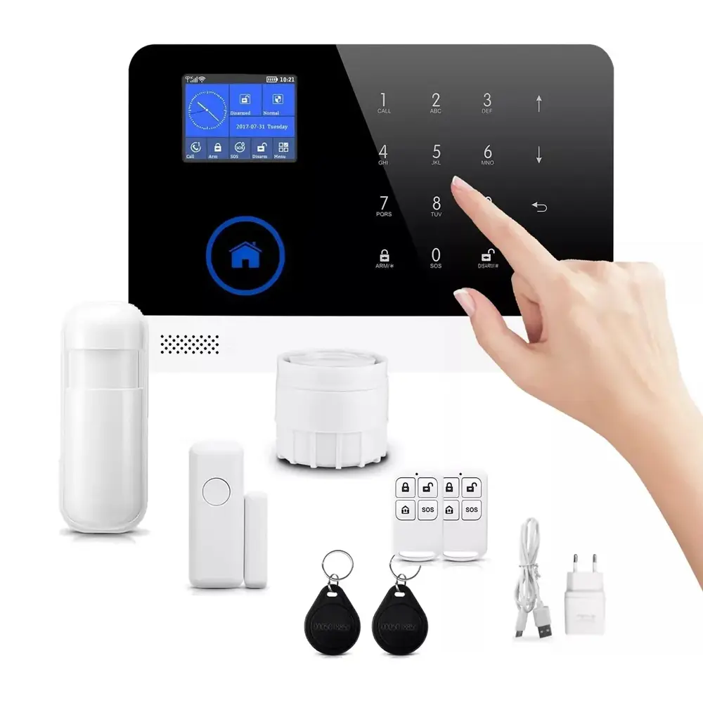 Kit 1 Alarma Seguridad Wifi