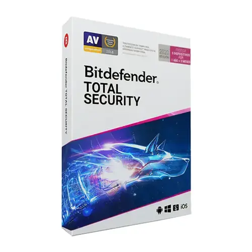 Bitdefender Total Security (1 año / 5 dispositivos)