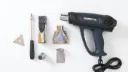 Pistola De Calor De 2000w Temperatura Regulable 6 Boquillas
